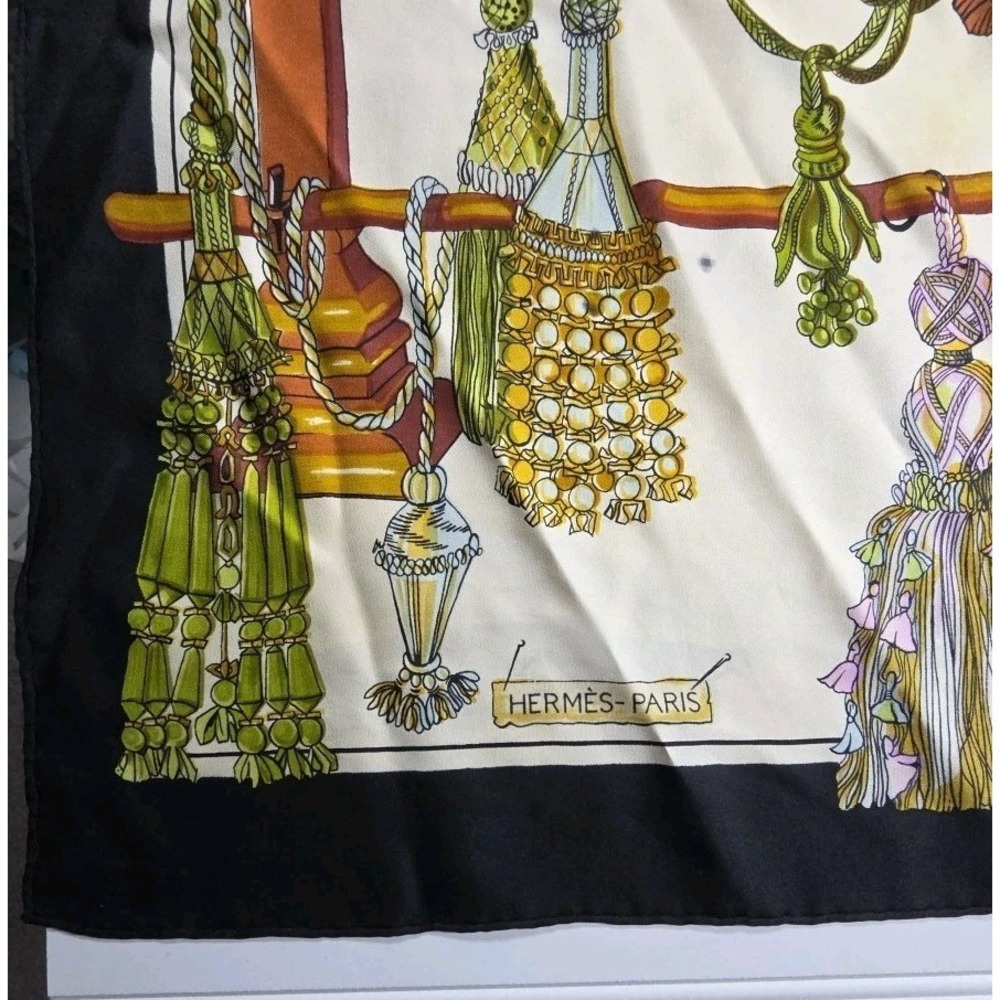 Hermes Silk Scarf: Passementerie - Picture 2 of 9